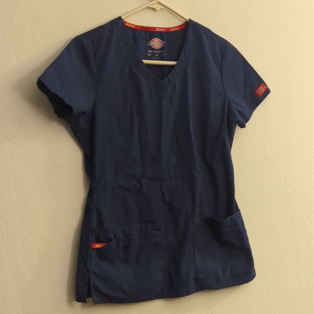 Dickies Women's Short Sleeve Navy Top